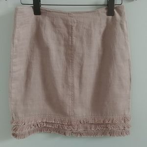 For Cynthia 100% Linen Skirt
